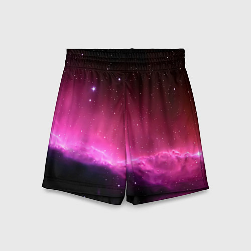 Детские шорты Night Nebula / 3D-принт – фото 1