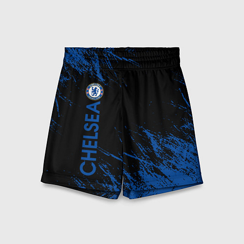 Детские шорты Chelsea текстура / 3D-принт – фото 1