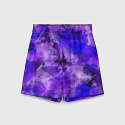 Шорты детские Космический хаос, цвет: 3D-принт