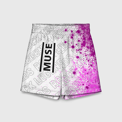 Детские шорты Muse Rock Legends / 3D-принт – фото 1