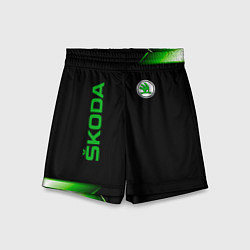 Детские шорты Skoda Sport Абстракция