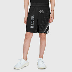 Шорты детские Land rover Абстракция, цвет: 3D-принт — фото 2