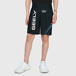 Шорты детские Geely Абстракция, цвет: 3D-принт — фото 2