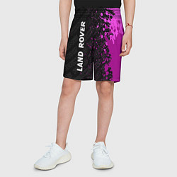 Шорты детские Land Rover pro racing: по-вертикали, цвет: 3D-принт — фото 2