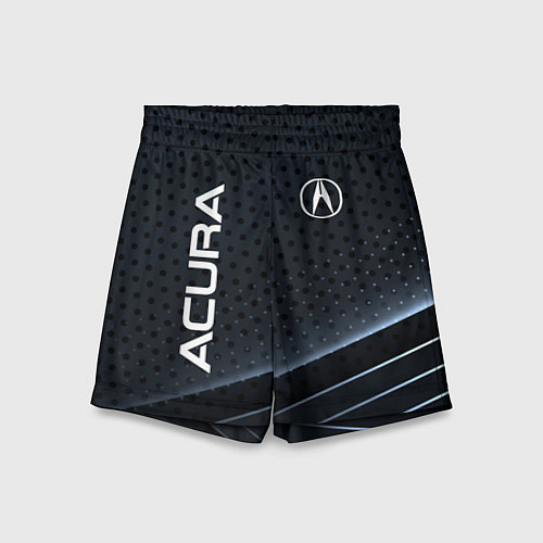 Детские шорты Acura карбон / 3D-принт – фото 1