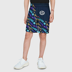Шорты детские PSV градиентные мячи, цвет: 3D-принт — фото 2