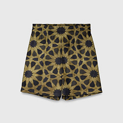 Шорты детские Арабские узоры, Arabian Pattern, цвет: 3D-принт