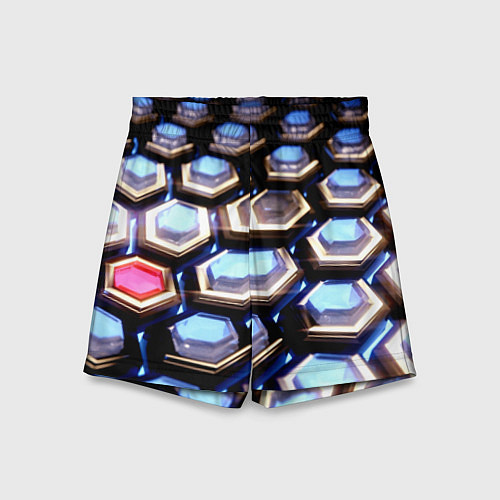 Детские шорты Железный человек / 3D-принт – фото 1