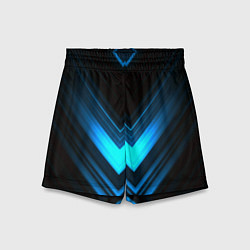 Шорты детские Neon geometry stripes, цвет: 3D-принт