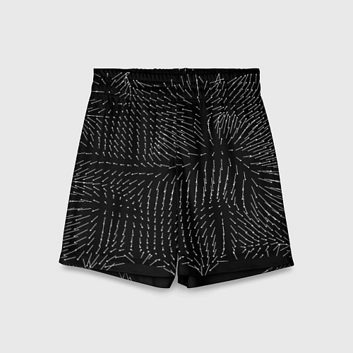 Детские шорты Паттерн из стрелок / 3D-принт – фото 1