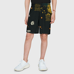 Шорты детские Improvisation print, цвет: 3D-принт — фото 2