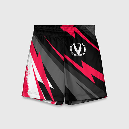 Детские шорты Changan fast lines / 3D-принт – фото 1