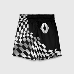 Детские шорты Renault racing flag