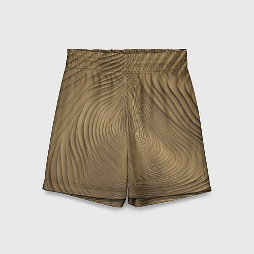 Детские шорты Фантазия в хаки / 3D-принт – фото 1