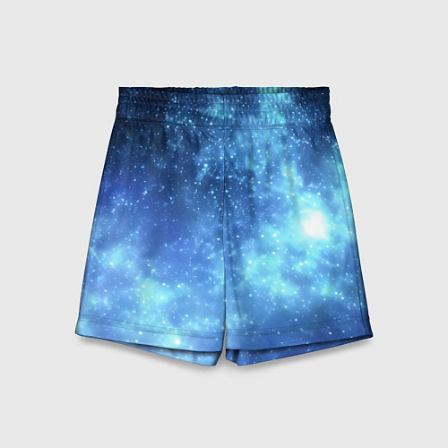 Детские шорты Яркие звёзды в космосе / 3D-принт – фото 1