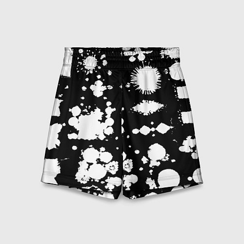 Детские шорты Фантазийный космический паттерн / 3D-принт – фото 1