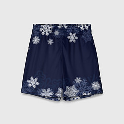 Детские шорты Воздушные снежинки