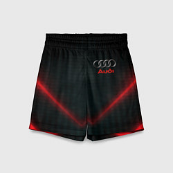 Шорты детские Audi stripes neon, цвет: 3D-принт