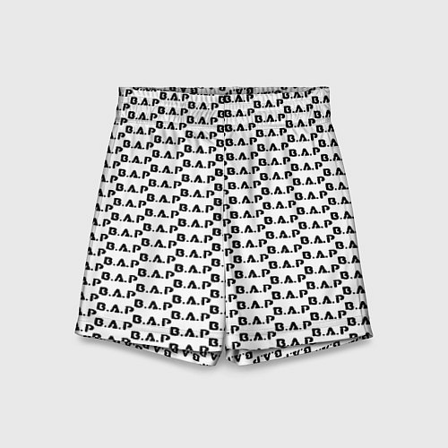 Детские шорты BAP kpop steel pattern / 3D-принт – фото 1