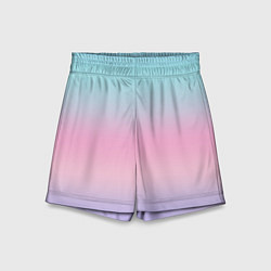 Шорты детские Холодный голографический градиент, цвет: 3D-принт