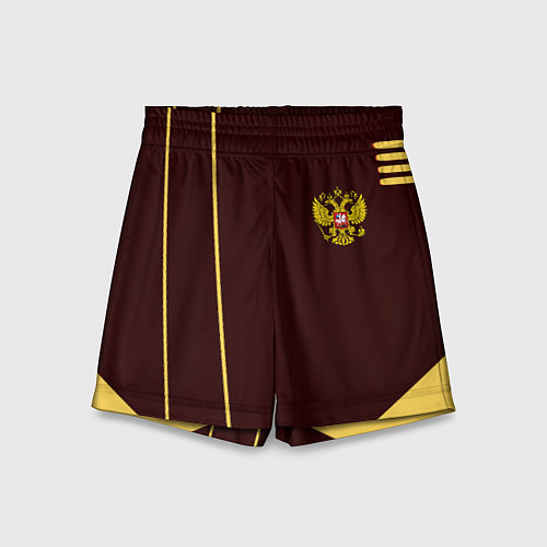 Детские шорты Россия спорт стиль ссср / 3D-принт – фото 1