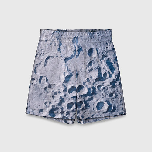 Детские шорты Кратеры на Луне - star dust / 3D-принт – фото 1