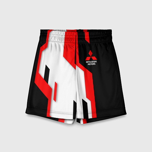 Детские шорты Mitsubishi red uniform / 3D-принт – фото 1