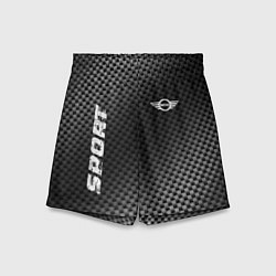 Шорты детские Mini sport carbon, цвет: 3D-принт