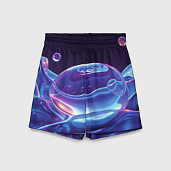 Детские шорты Космические мыльные пузыри