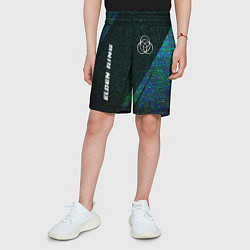 Шорты детские Elden Ring glitch blue, цвет: 3D-принт — фото 2