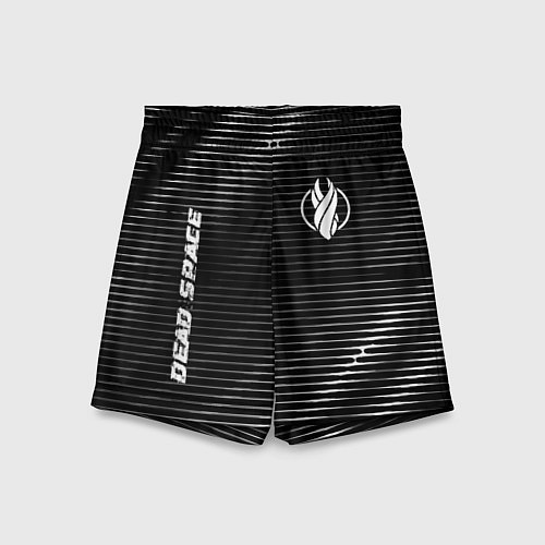 Детские шорты Dead Space metal game lines / 3D-принт – фото 1