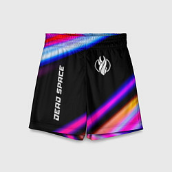 Шорты детские Dead Space speed game lights, цвет: 3D-принт