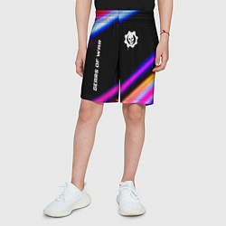 Шорты детские Gears of War speed game lights, цвет: 3D-принт — фото 2