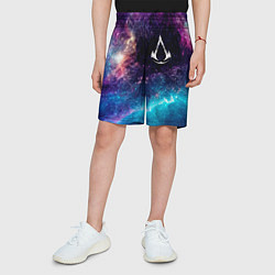 Шорты детские Assassins Creed space game, цвет: 3D-принт — фото 2