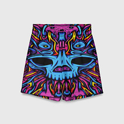 Детские шорты Skull tatoo steel