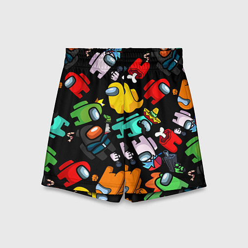 Детские шорты Персонажи игры Амонгас / 3D-принт – фото 1
