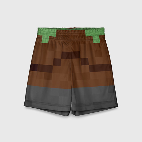 Детские шорты Алекса Minecraft низ / 3D-принт – фото 1