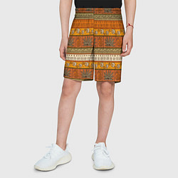 Шорты детские В африканском стиле, цвет: 3D-принт — фото 2