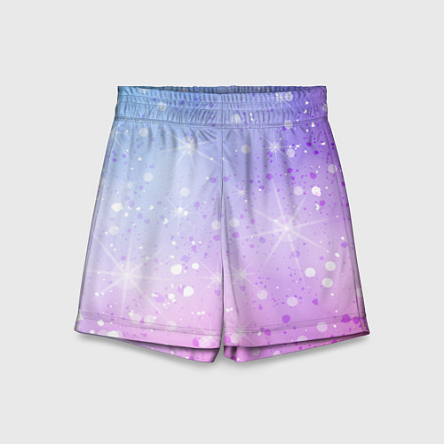 Детские шорты Абстрактный фон с бликами / 3D-принт – фото 1