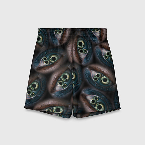 Детские шорты Субстанция глаза в глазу / 3D-принт – фото 1