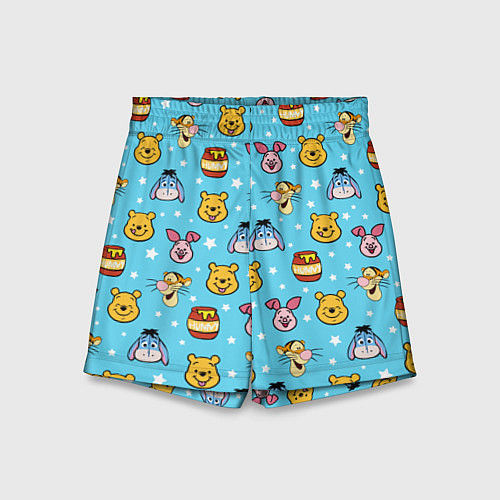 Детские шорты Винни Пух / 3D-принт – фото 1