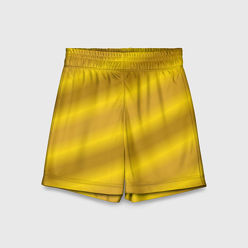 Детские шорты Золотой градиент / 3D-принт – фото 1