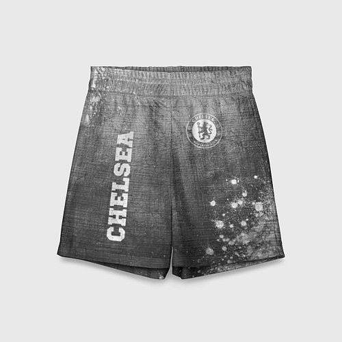 Детские шорты Chelsea - grey gradient вертикально / 3D-принт – фото 1