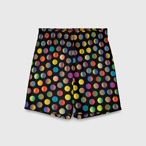 Детские шорты Конфетти / 3D-принт – фото 1