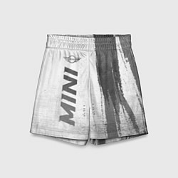 Детские шорты Mini - white gradient по-вертикали