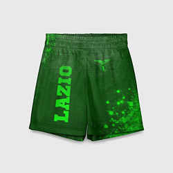Шорты детские Lazio - green gradient вертикально, цвет: 3D-принт