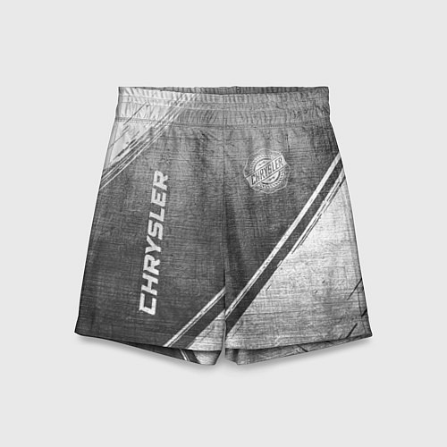 Детские шорты Chrysler - grey gradient вертикально / 3D-принт – фото 1