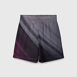 Шорты детские Color black grey, цвет: 3D-принт