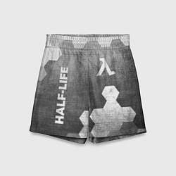 Шорты детские Half-Life - grey gradient вертикально, цвет: 3D-принт
