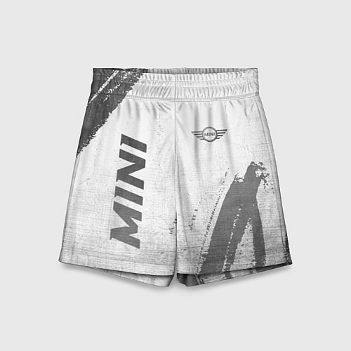 Детские шорты Mini - white gradient вертикально / 3D-принт – фото 1
